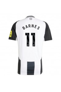 Newcastle United Harvey Barnes #11 Voetbaltruitje Thuis tenue 2024-25 Korte Mouw